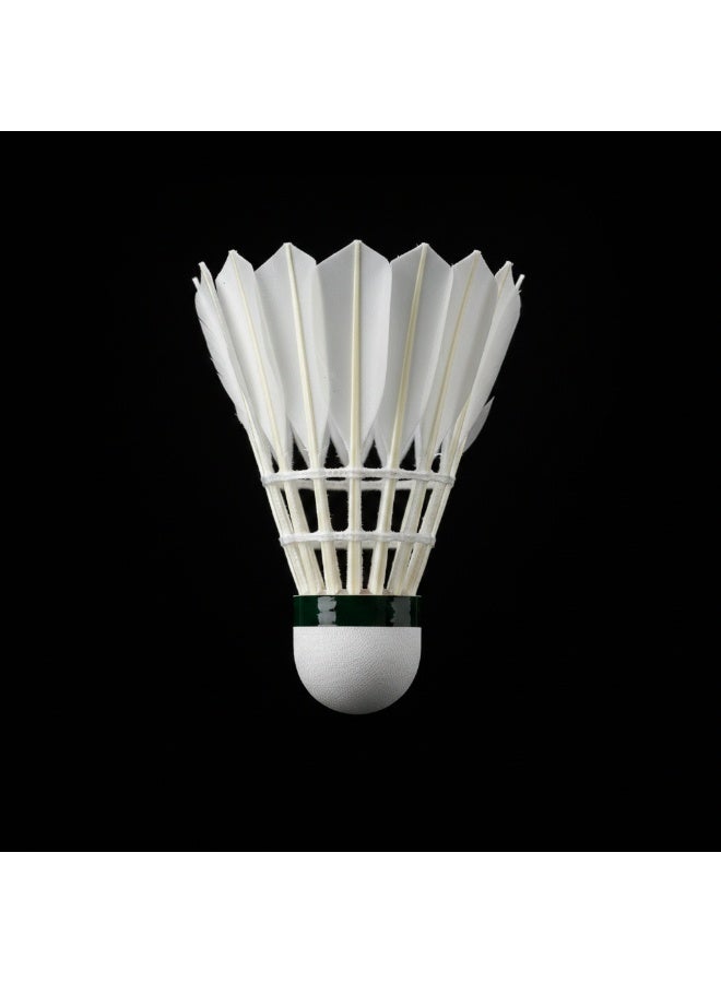 سبال 12قطع ريشة كرة الريشة الطائرة الممتازة | كرات بادمنتون احترافية للتدريب والمباريات | متانة عالية وطيران ثابت - Image 4